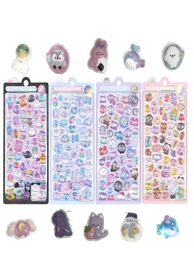 EUGFI Fantastic 3D Floating Stickers for Creative Fun and Variety Perfect for Scrapbooking Home Decor Gifts and Arts and Crafts Projects Colorful Self Adhesive Stickers for All Occasions - Image 1